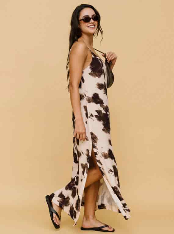VESTIDO PRINT VACA - miniatura 4