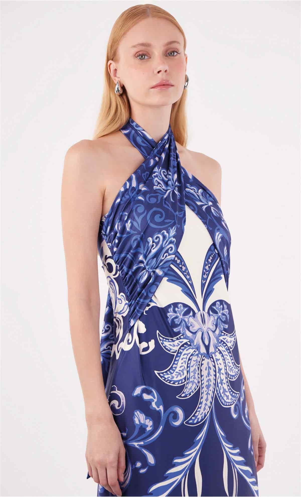 Vestido largo Ramtin Tiles - miniatura 4