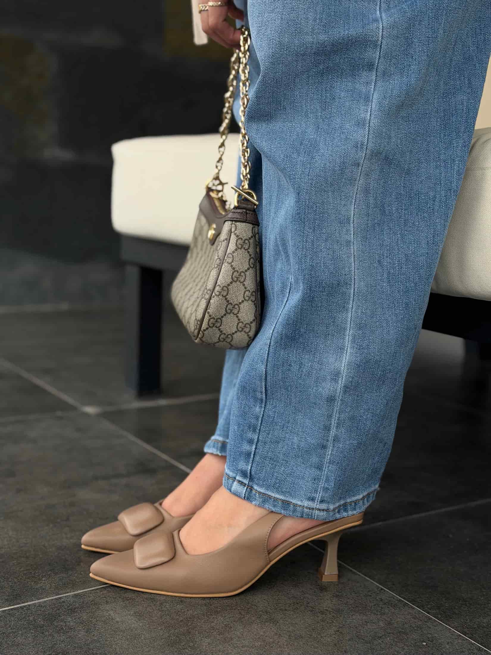 STILETTOS LUDOVICA TAUPE - miniatura 3