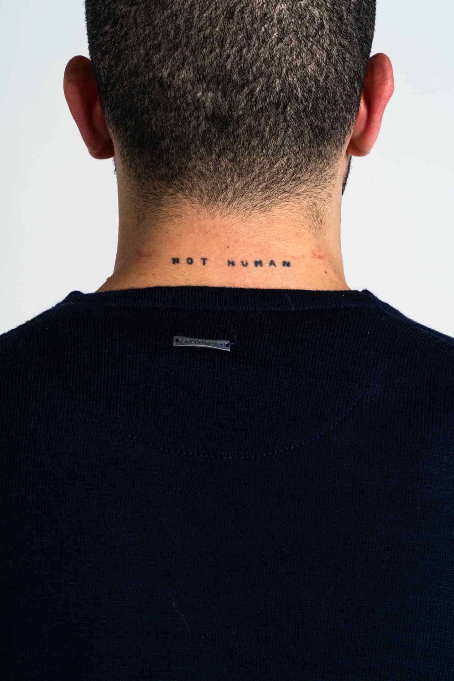 Saco Cuello V Algodón Azul Oscuro - miniatura 6