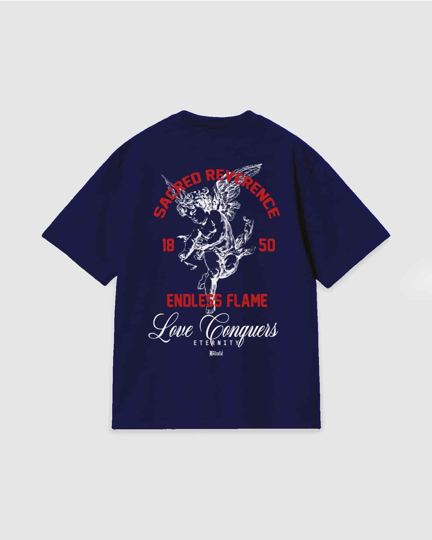 Oversized T Shirt Reverence Blue Navy - miniatura 1