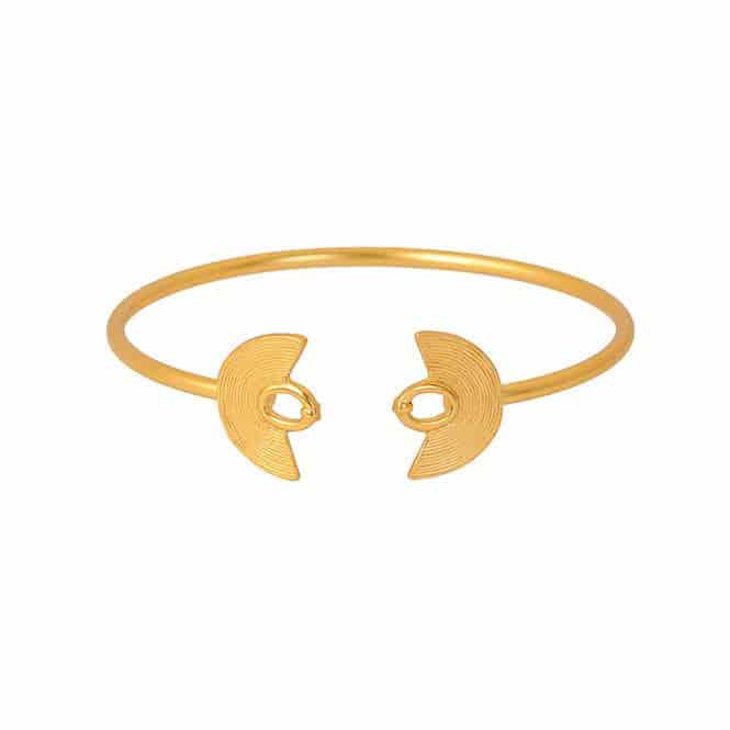 Pulsera de Aro Nariguera Filigrana Lisa Sinú - miniatura 2