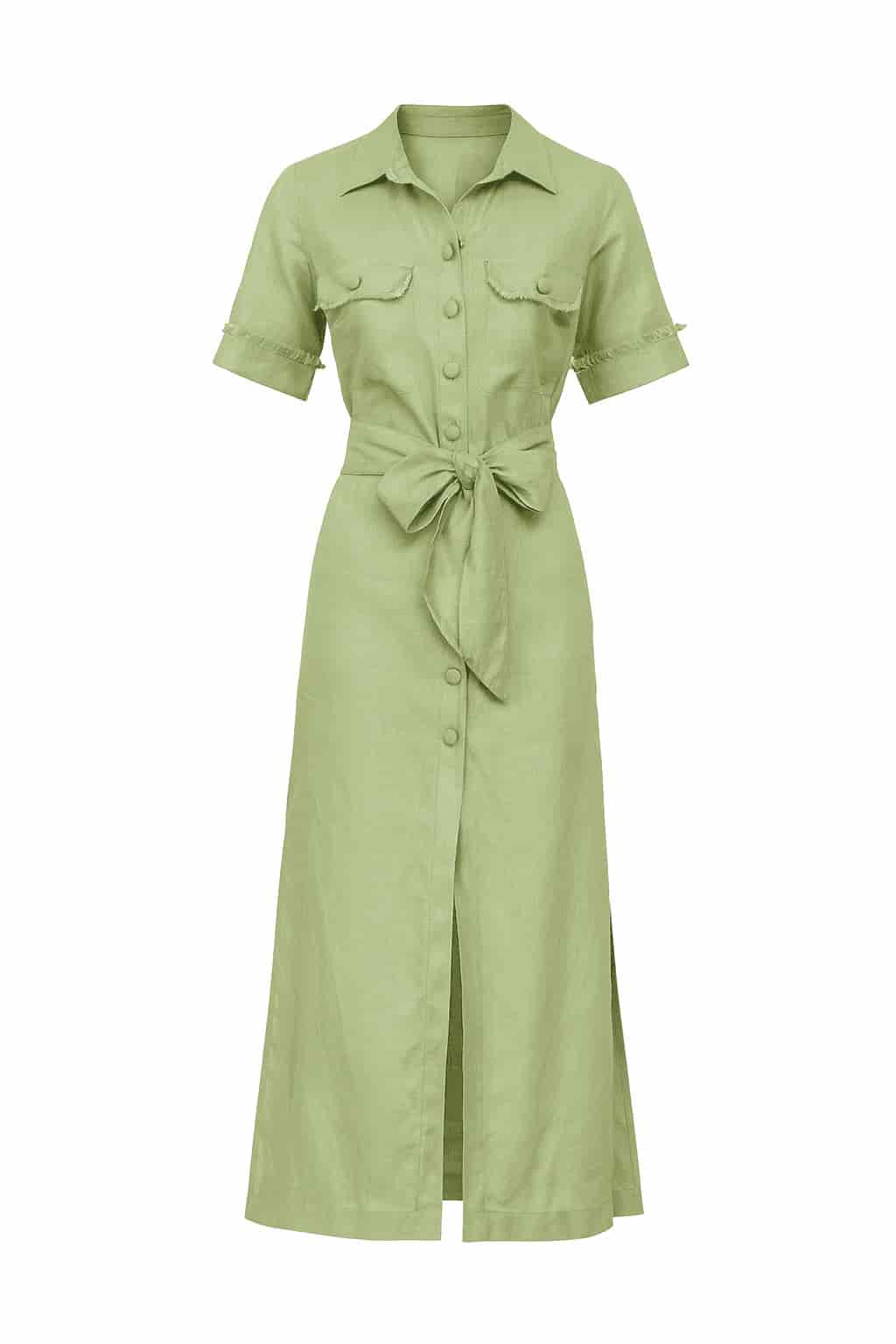 RV08A – Vestido Aura Salvia - miniatura 1