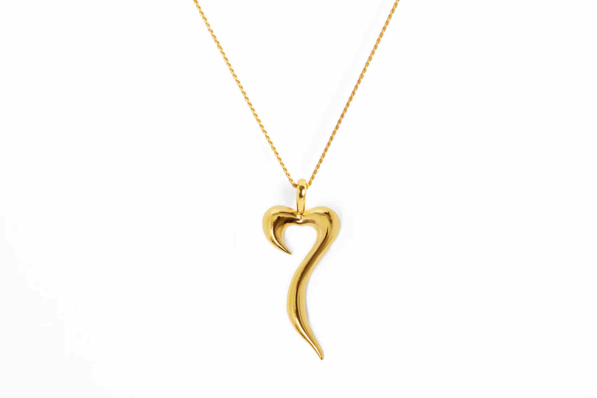 Collar Gratitud – Dije Grande 5.5cm - miniatura 3
