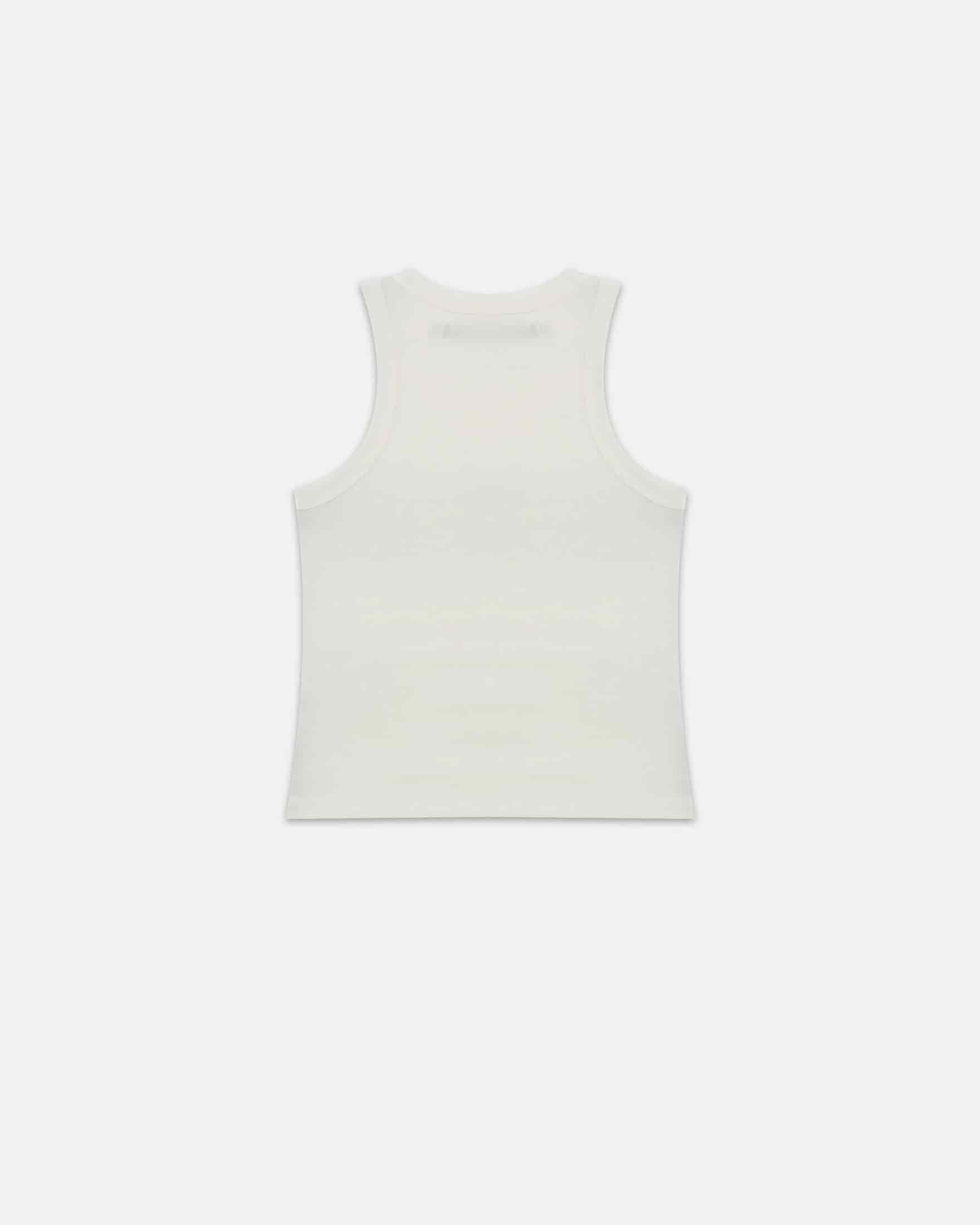 94' Gothic U Halter Tank Top White - miniatura 3