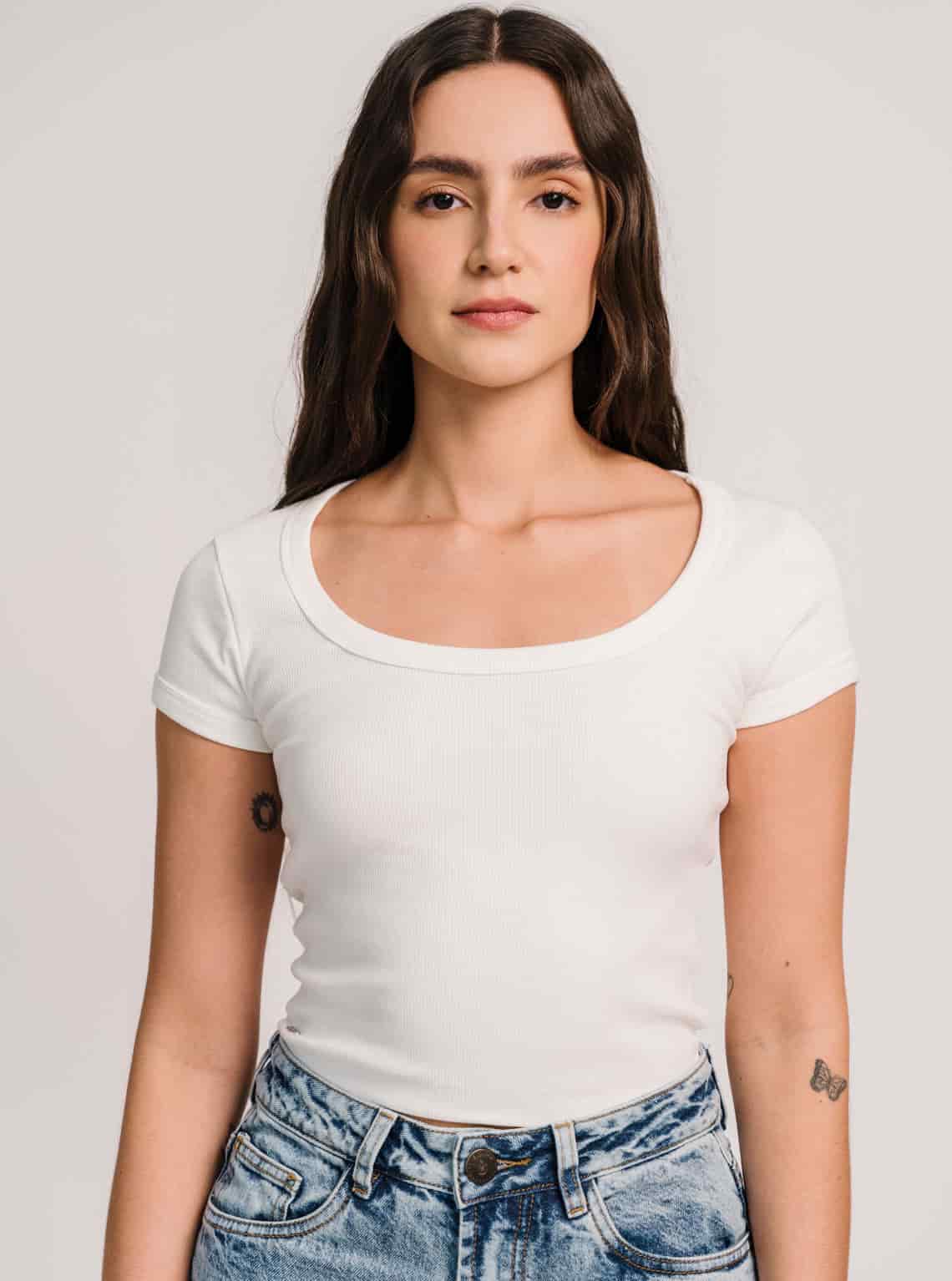 CROP COTIDIANO IVORY - miniatura 1