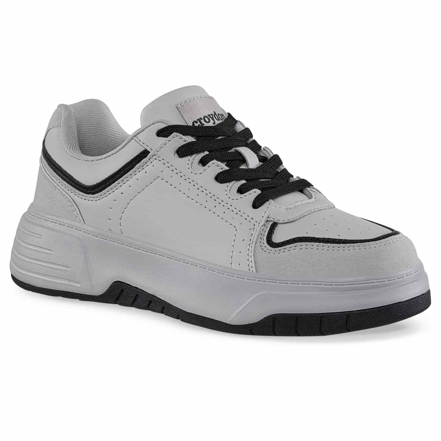 Tenis Urbanos Cuspi Gris Croydon para Mujer - miniatura 1