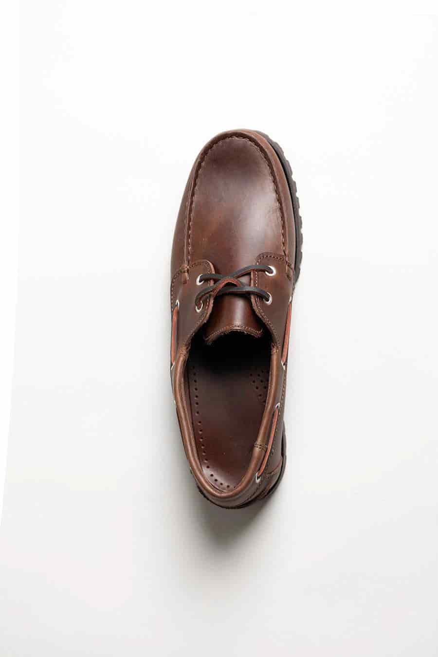 Men's moccasin nautical cord brown - miniatura 2
