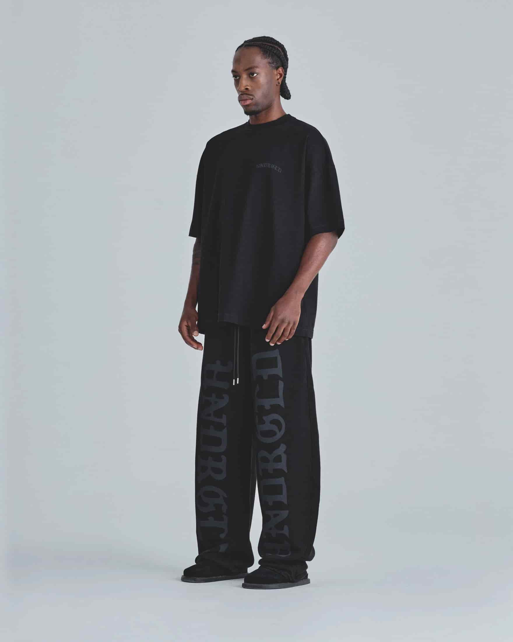 Line Gothic Straightpants Black - miniatura 5