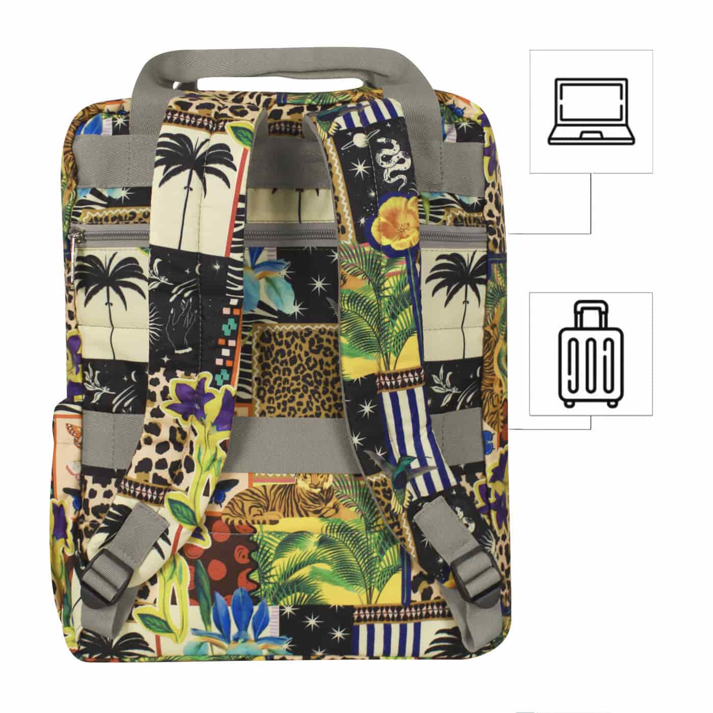 Morral Active Citybags Ultra Estampado Glam - miniatura 4