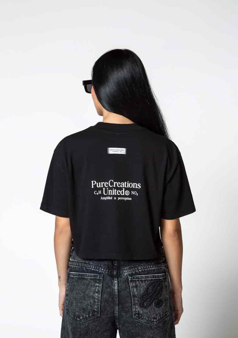 Dopamine black eye crop top - miniatura 3