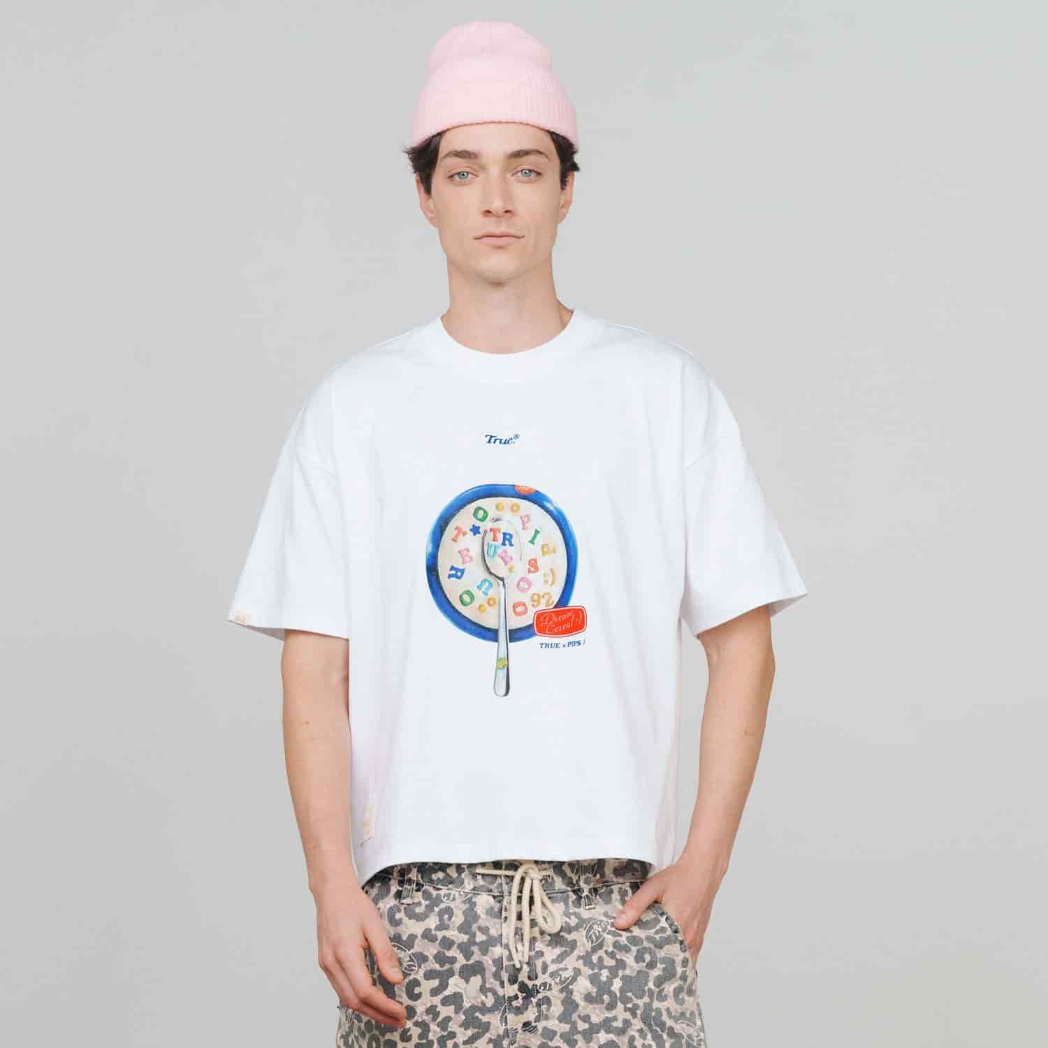 My Cereal Boxy Tee - White - miniatura 5