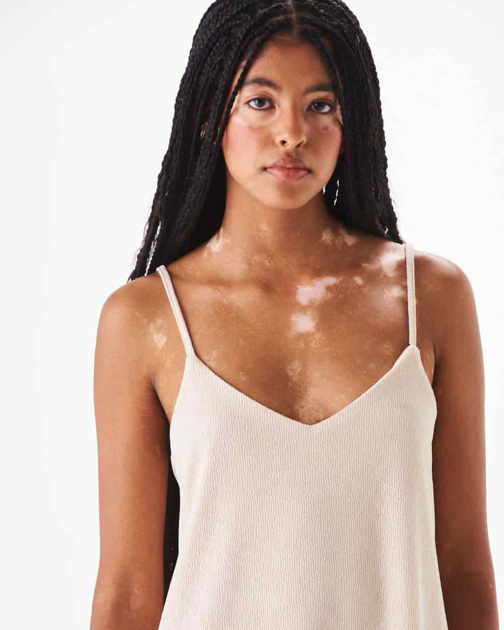 BUBBLE CREAM DRESS - miniatura 3