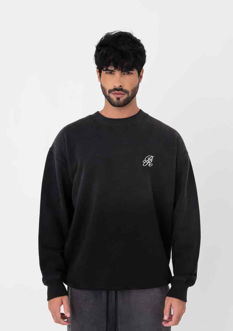 Atelier Black crewneck - miniatura 2