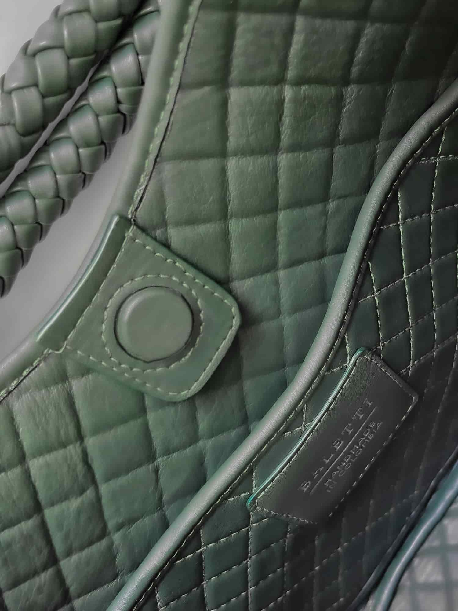 Saddle Shoulder Bag, Green - miniatura 6