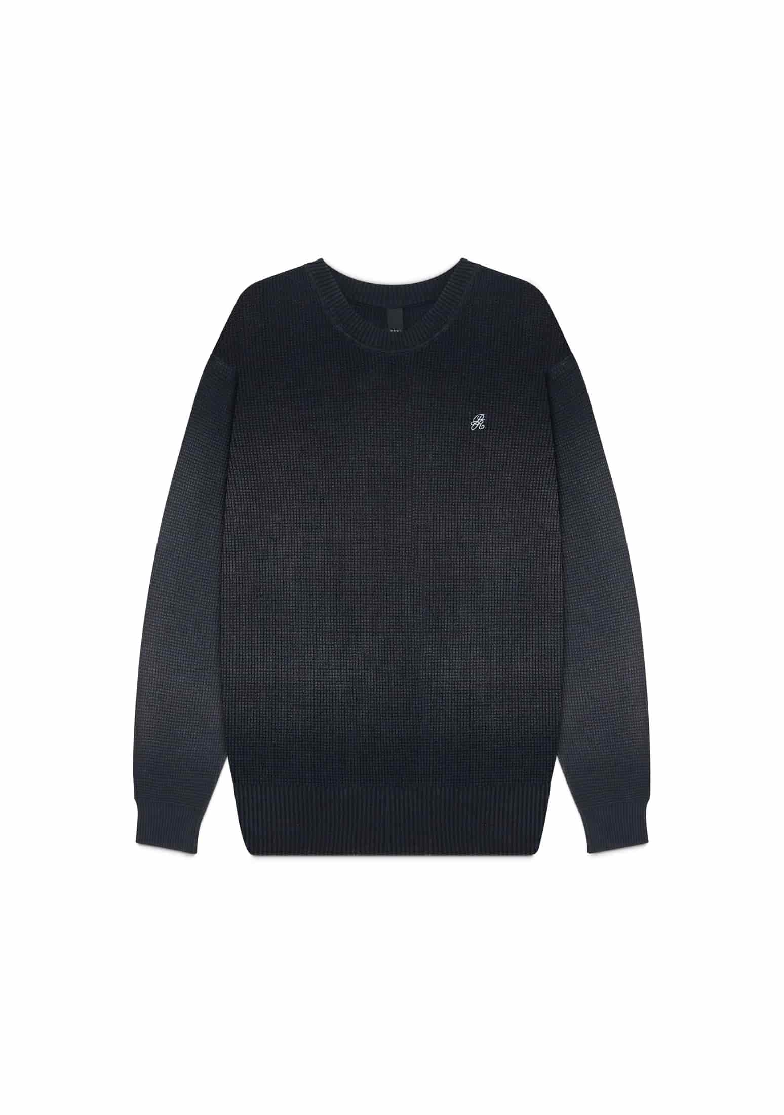 Dopamine black knit crewneck - miniatura 1