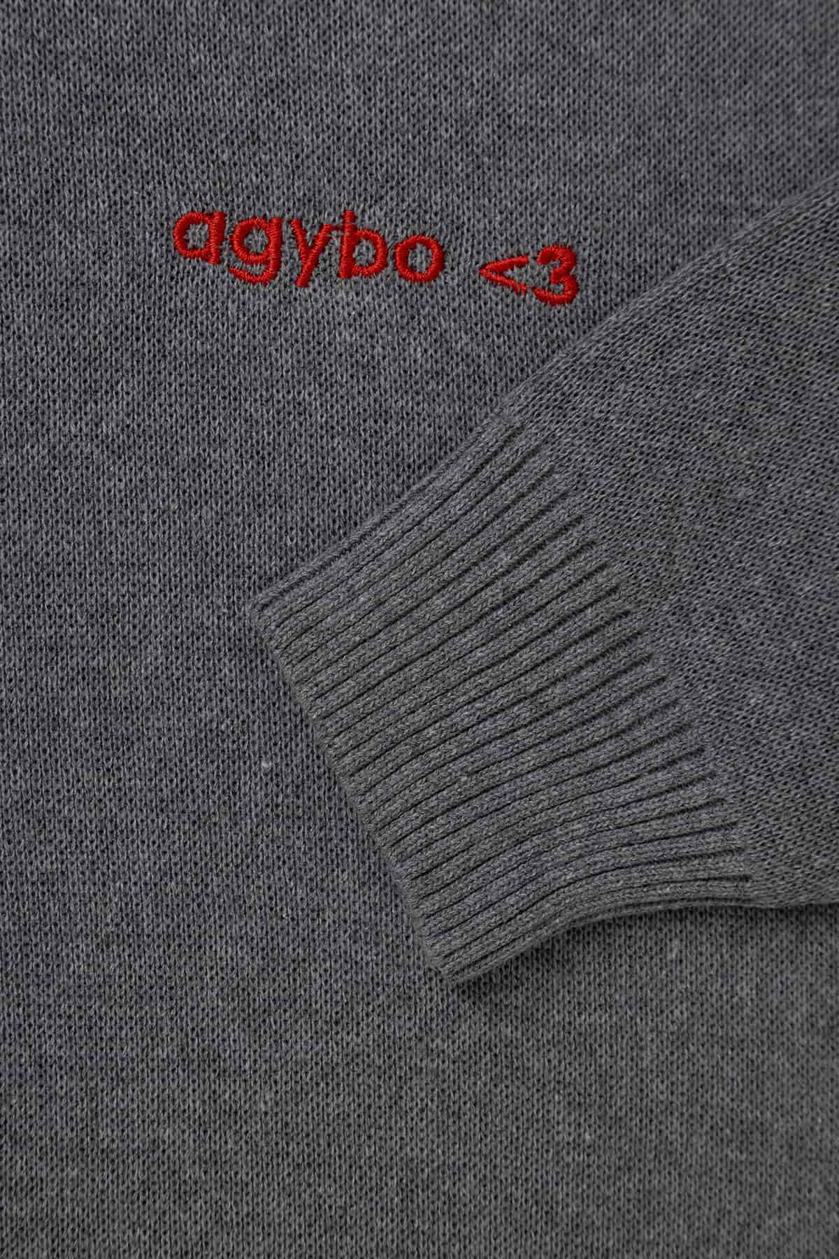 LOGO <3 SWEATER DARK GREY - miniatura 8