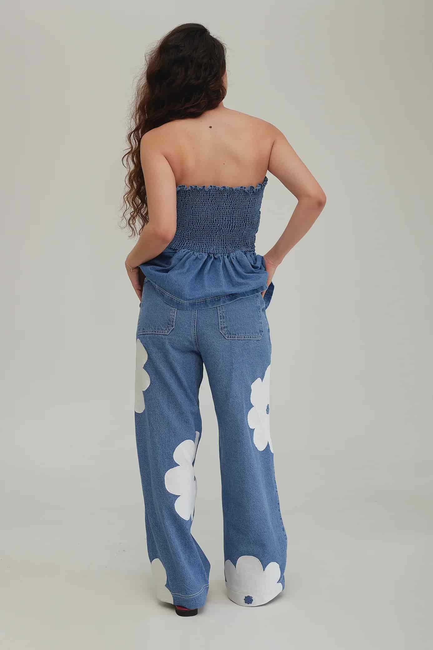 Pantalón Hellen Flores - miniatura 3