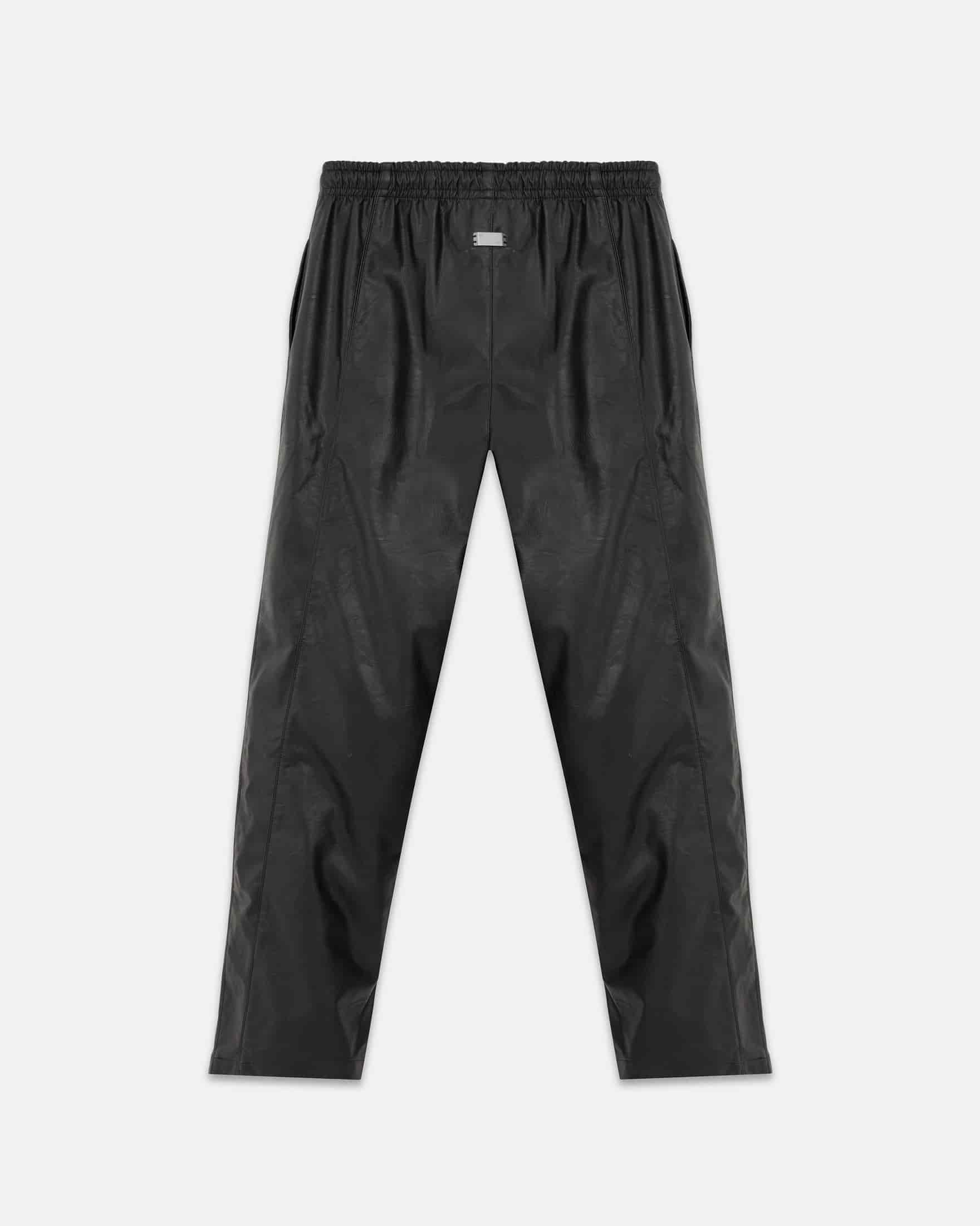 Basics Synthetic Straight Pants Black - miniatura 3