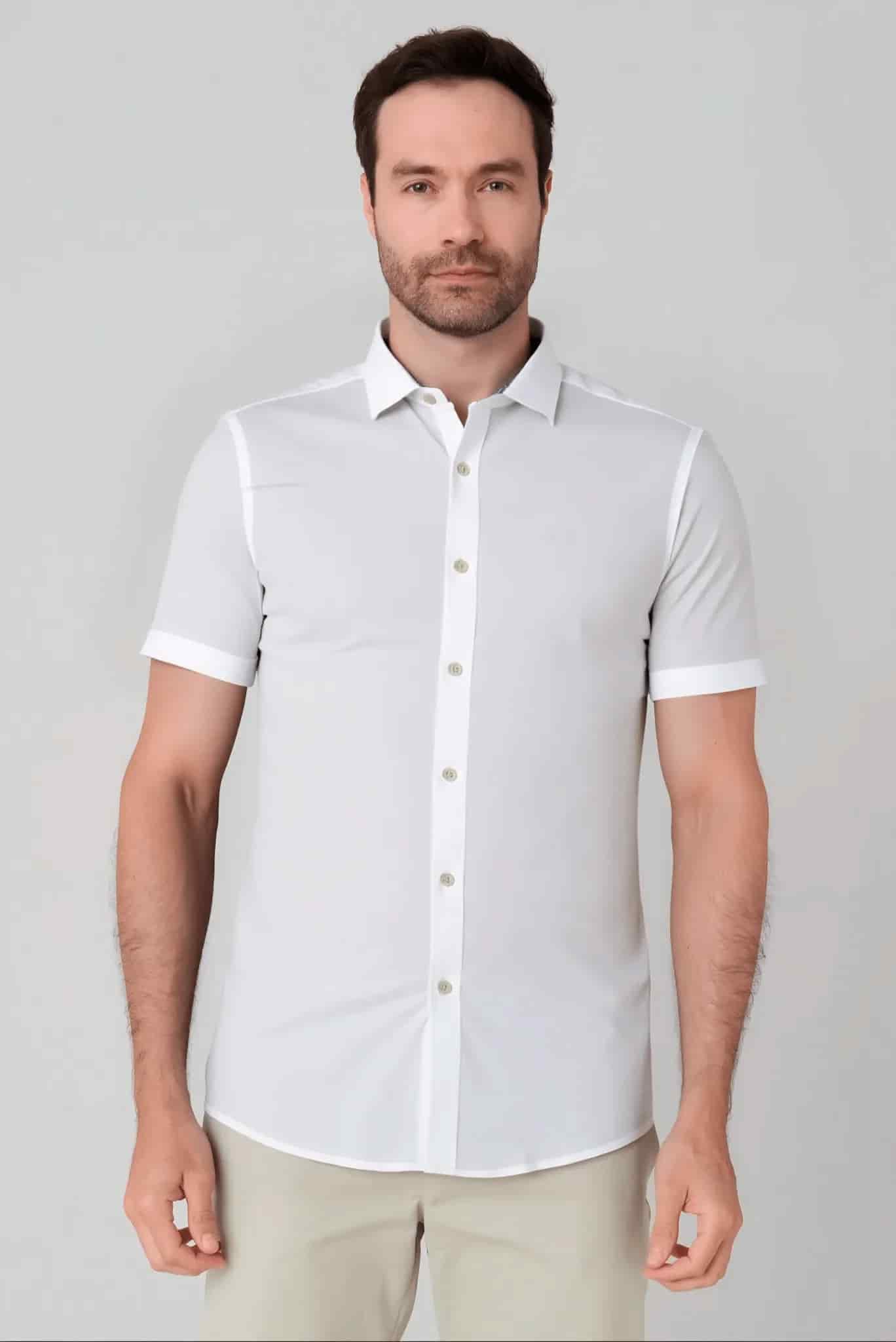 Camisa Manga Corta Jon Sonen Casual - miniatura 1