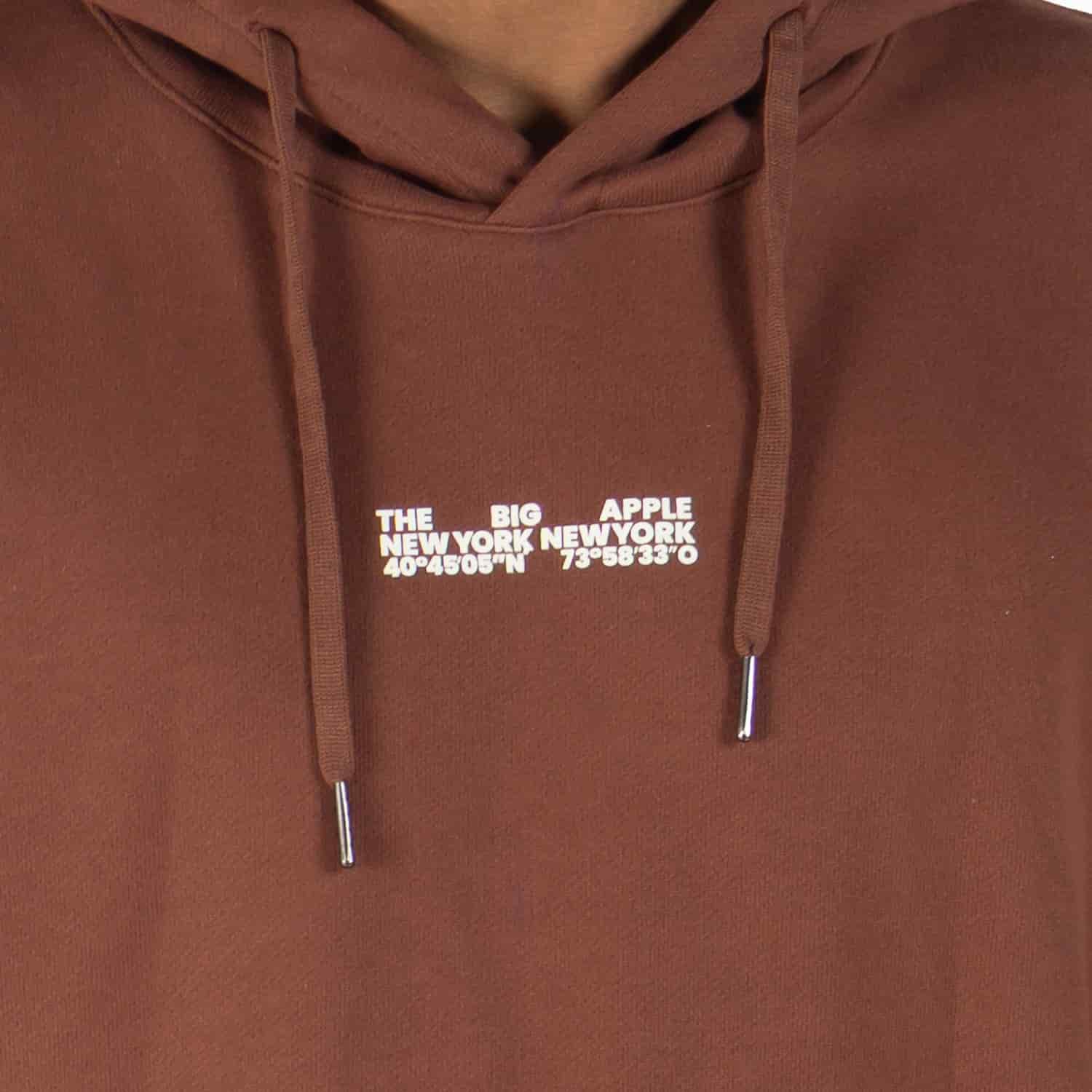 The Big Apple Hoodie Mocca - miniatura 6