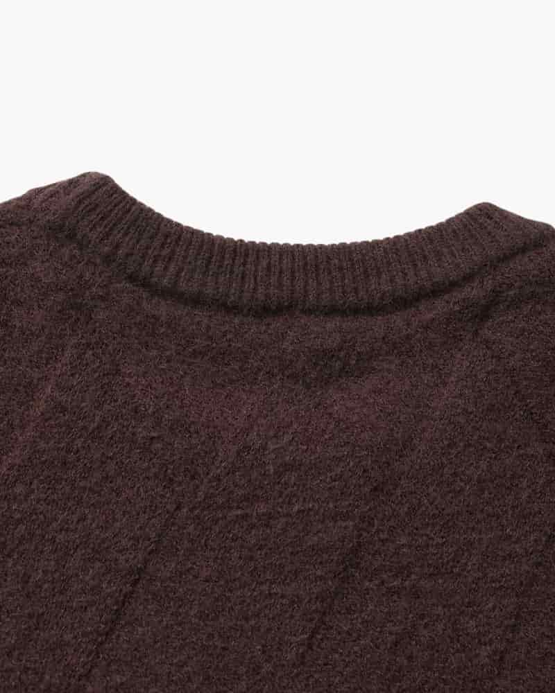 Diamond Knit Crewneck Sweater - miniatura 19