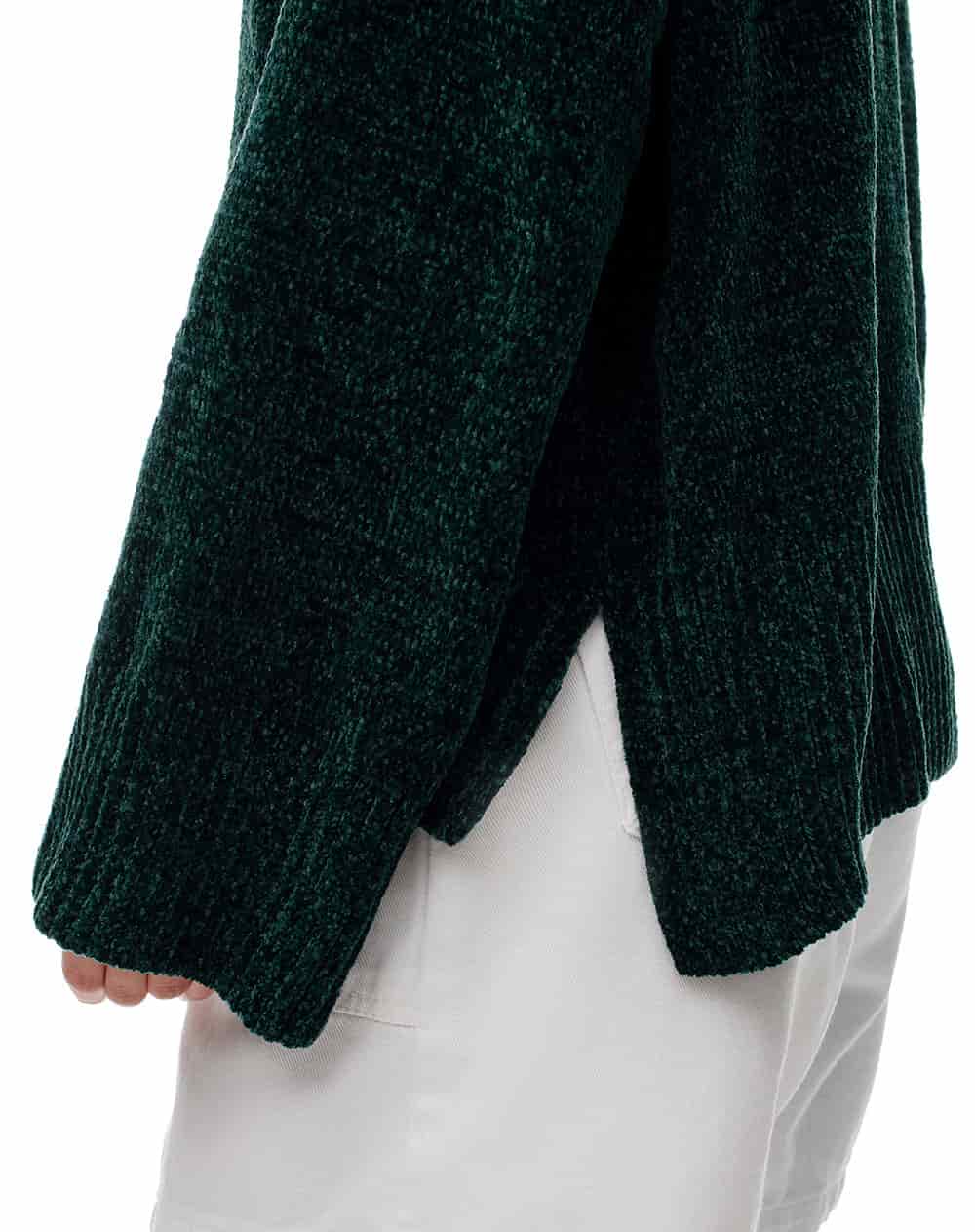 Suéter oversize verde mujer - miniatura 4