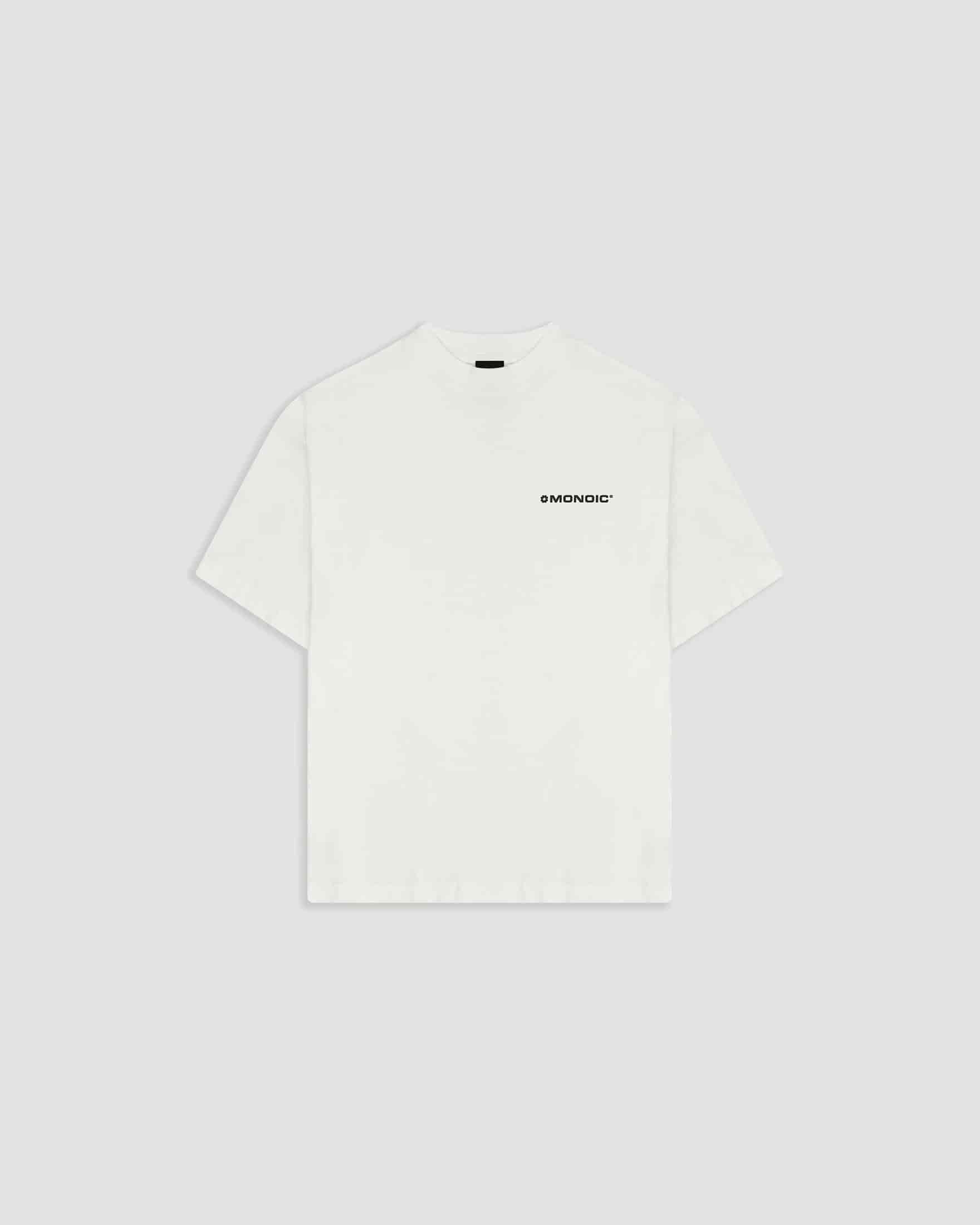 Camiseta Boxy Fit Básica V2 - Off White - miniatura 1