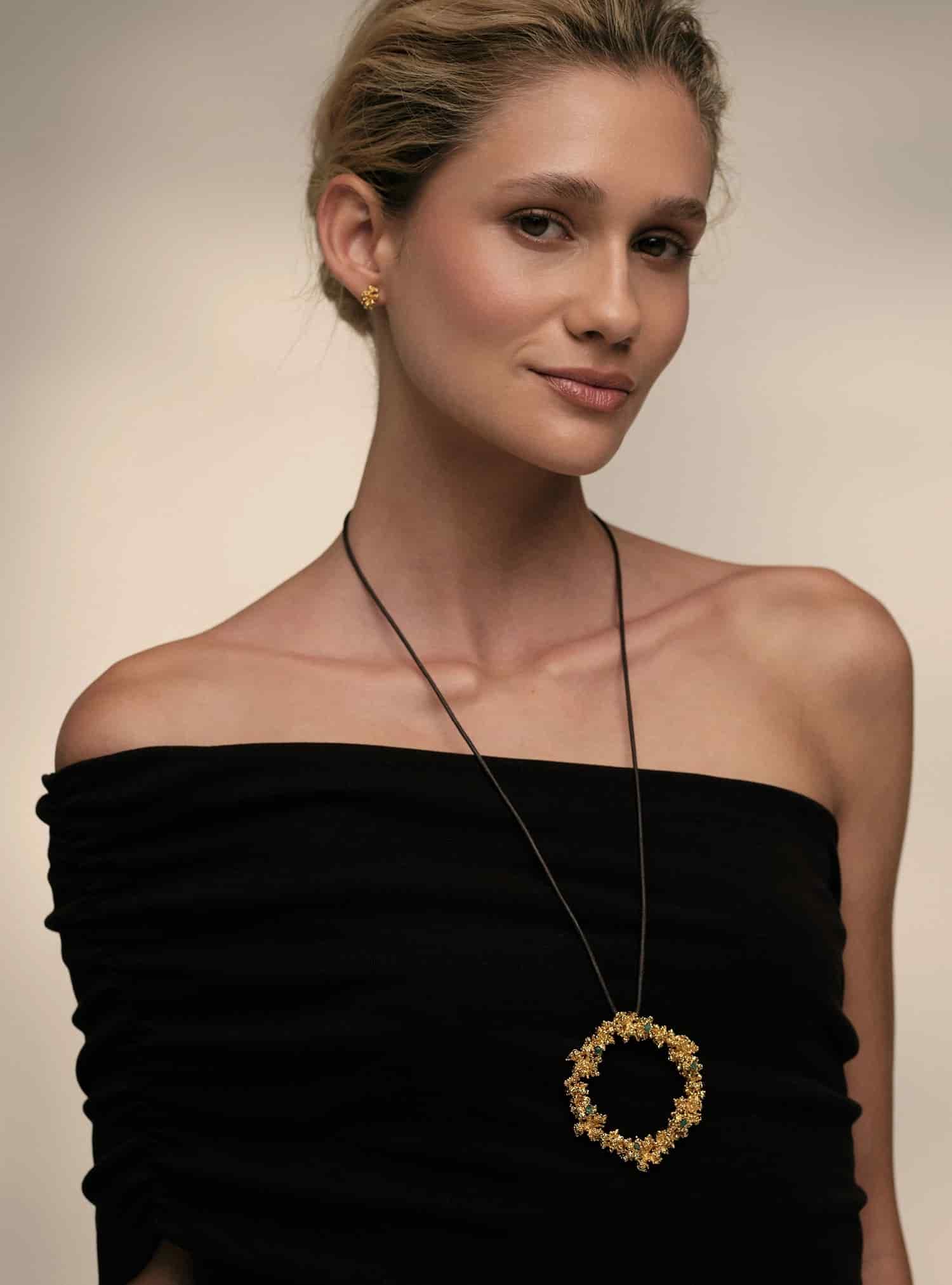 Aura Circle Necklace - miniatura 2