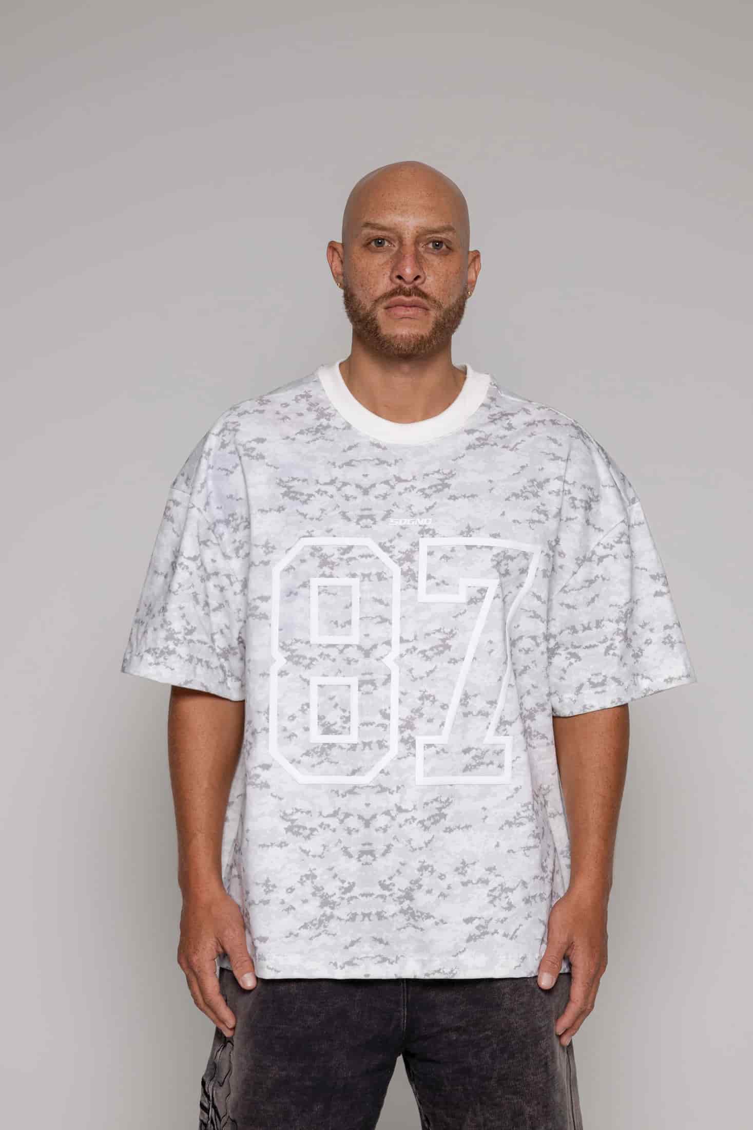 Oversized Remainder Camuflado/Gris - miniatura 1