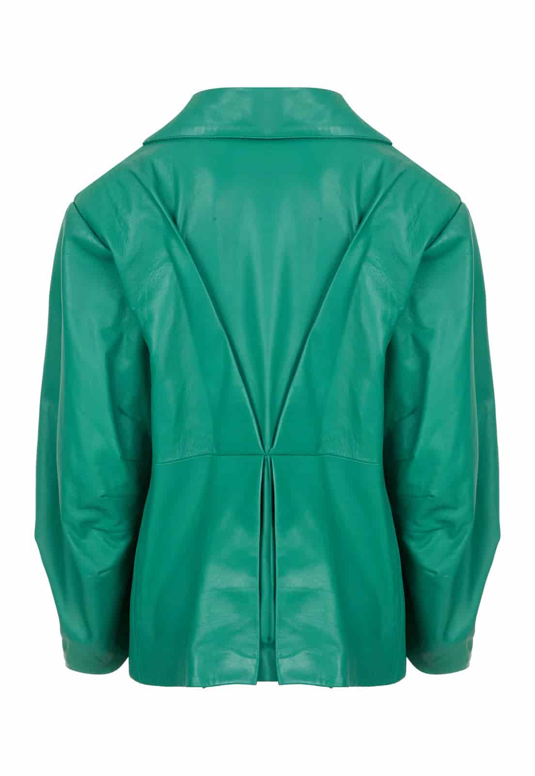 FURROWS LEATHER BLAZER - miniatura 4