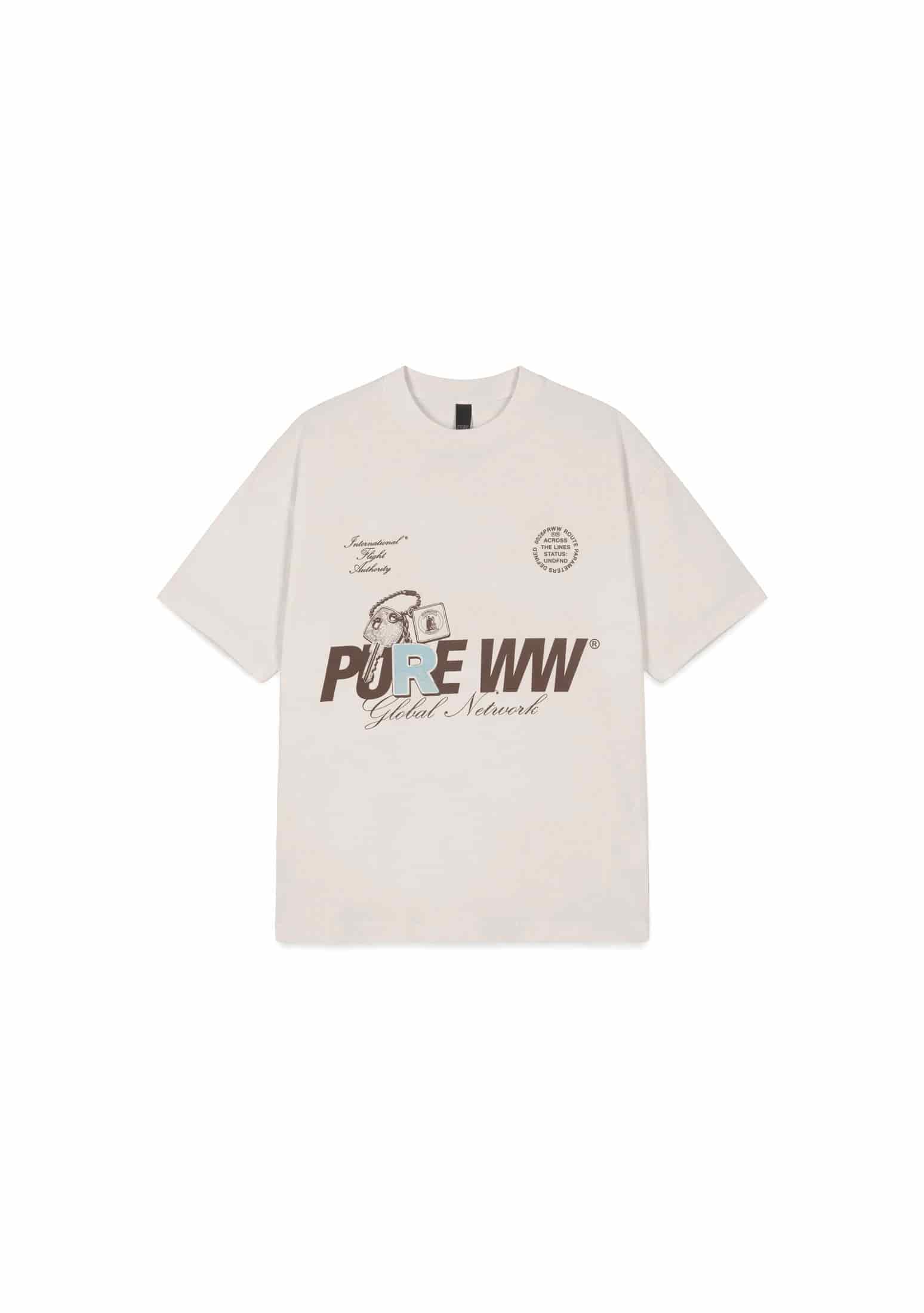 Across The Lines White Key T-Shirt - miniatura 1
