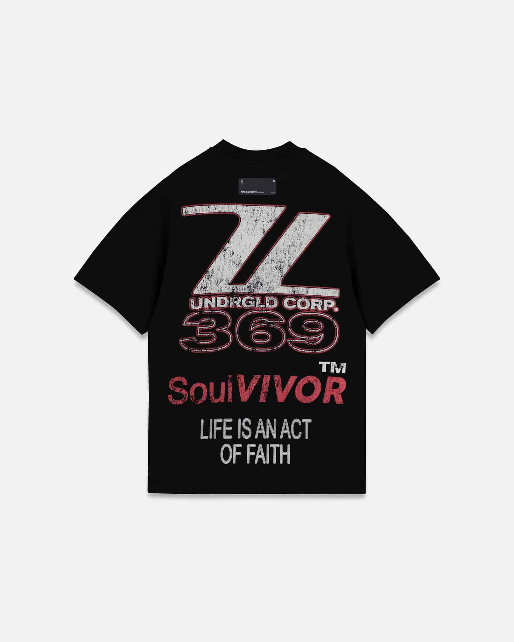 Act 1 Racer Tshirt Black - miniatura 3