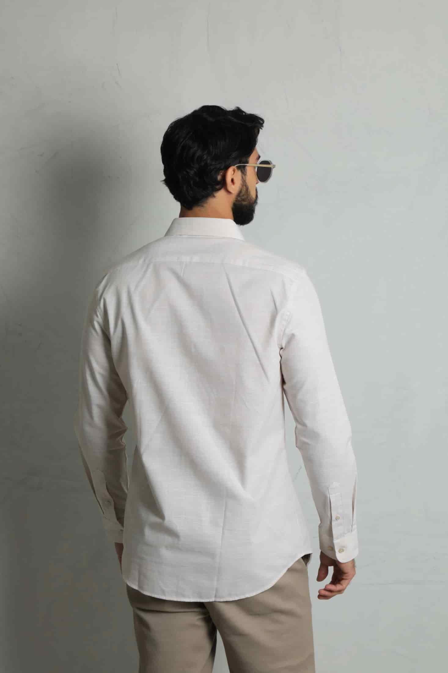 Camisa Manga Larga Khaki - miniatura 5