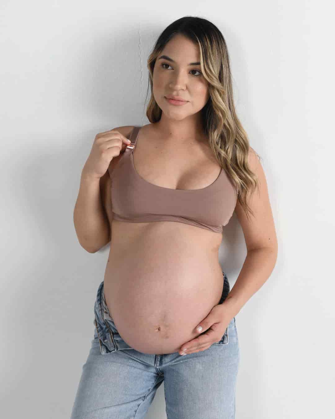 Bralette lactancia - AURA Moca - miniatura 1