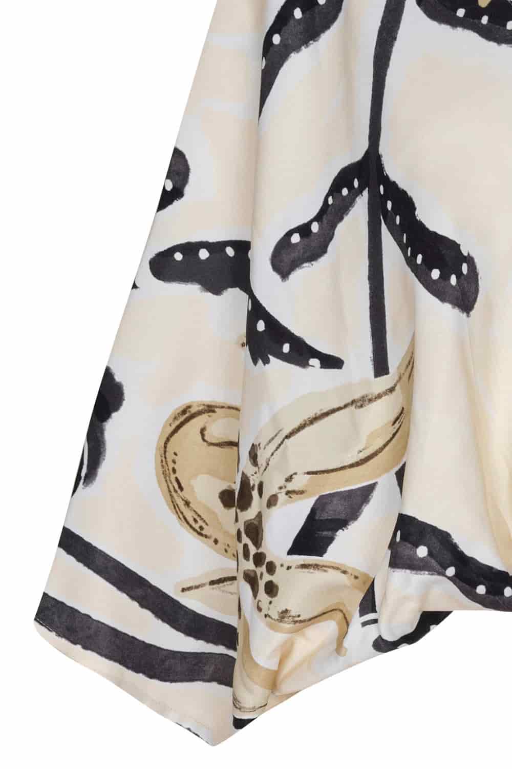Blusa providencia ivory negro - miniatura 2