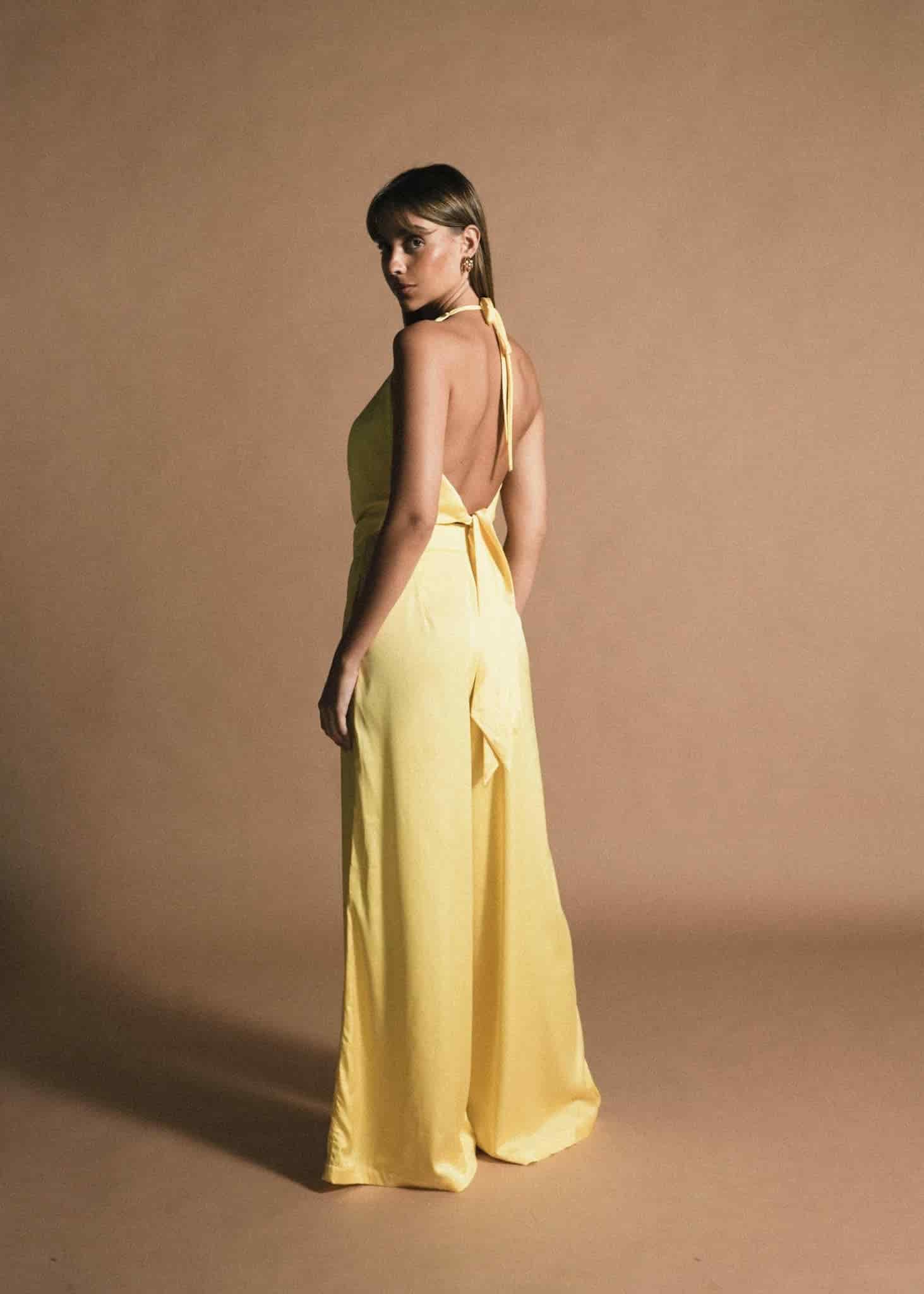 Blusa Main Drama Amarillo - miniatura 2