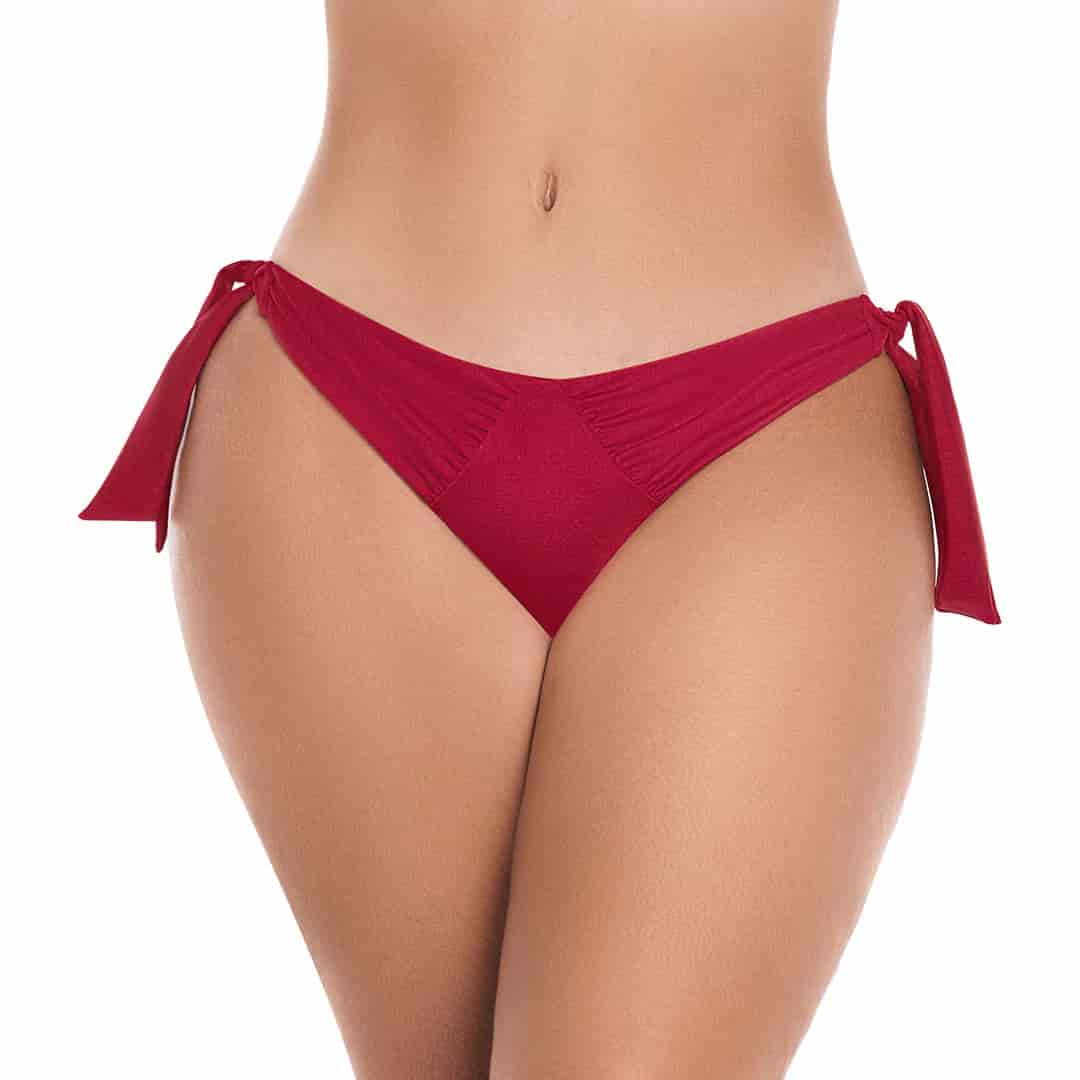 PANTY DE BAÑO DRAPEADO EN DELANTERO - miniatura 2