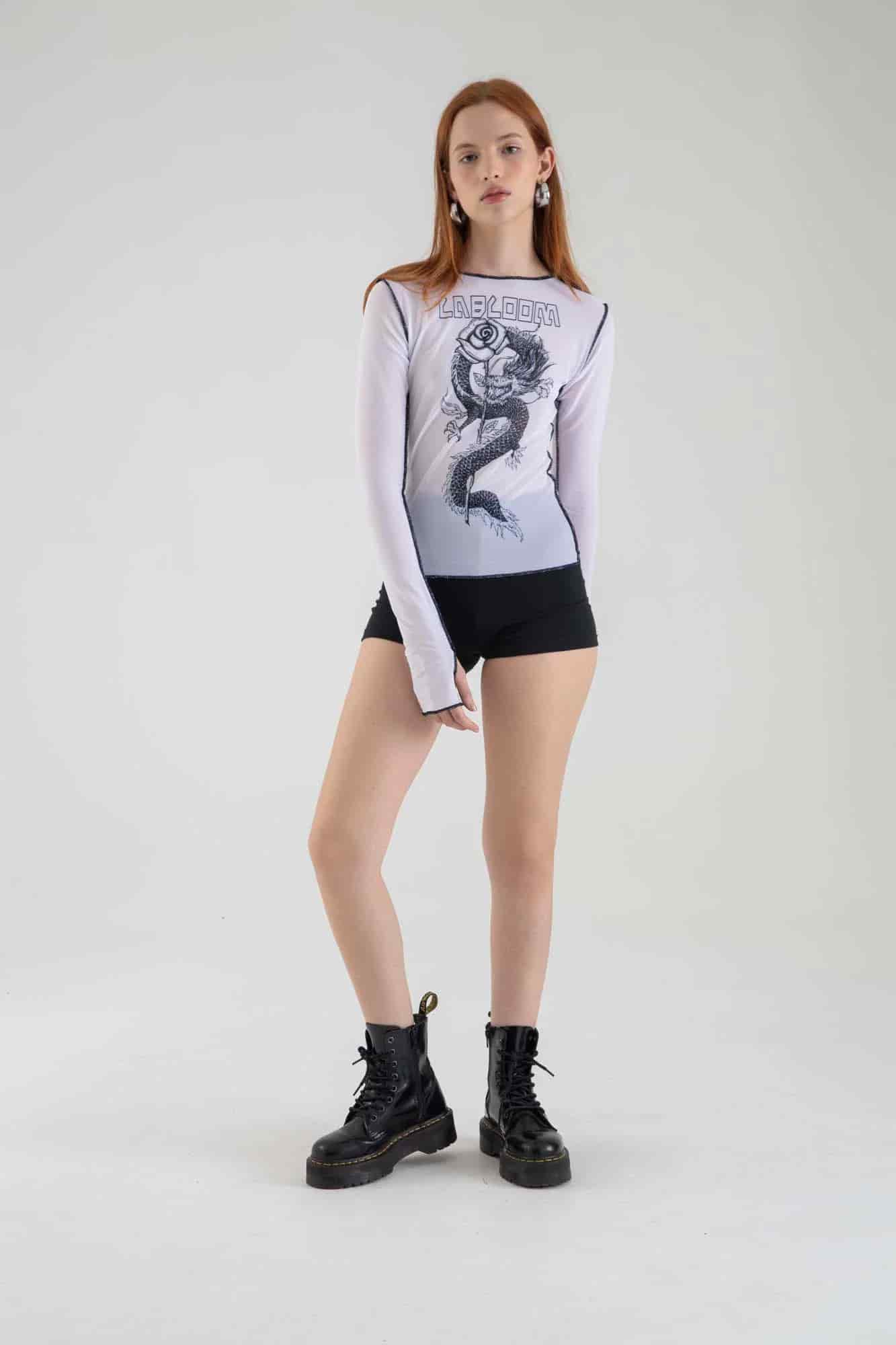 DRAGON WHITE MESH - miniatura 10