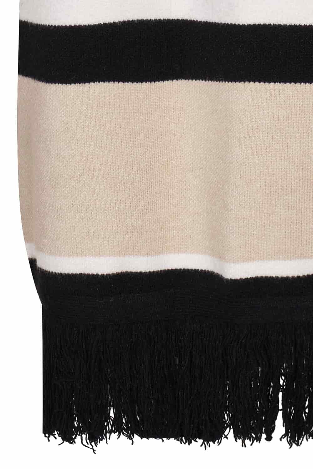 Falda vesta ivory negro - miniatura 3