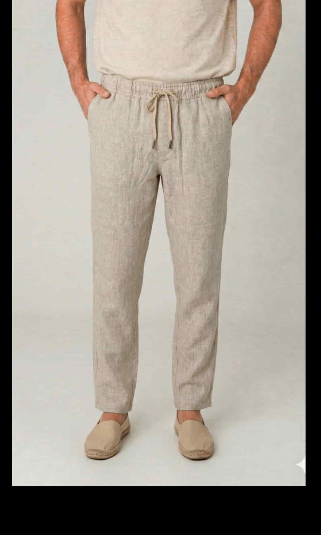 Pantalon Lino Resortado JS - miniatura 2