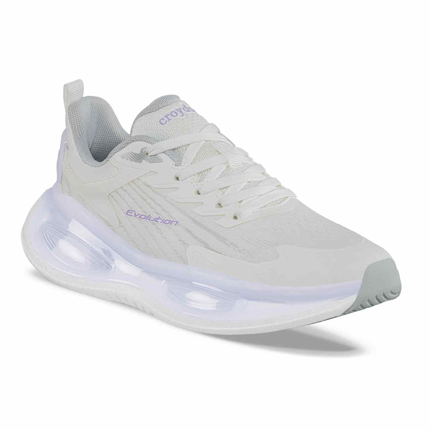 Tenis Running Pxal Blanco-Lila Croydon para Mujer - miniatura 1