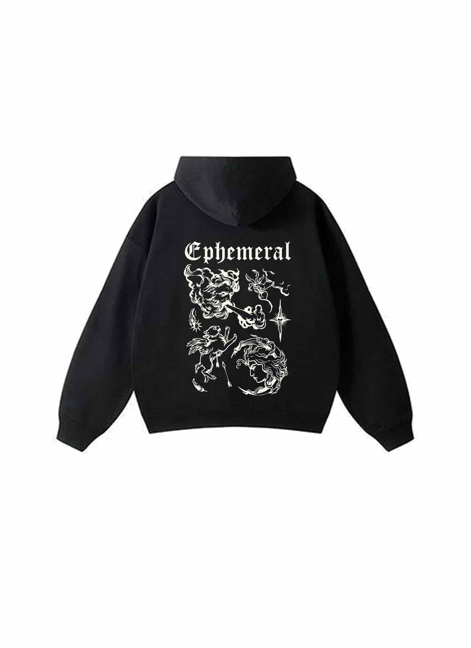 Ephemeral Hoodie Black - miniatura 1