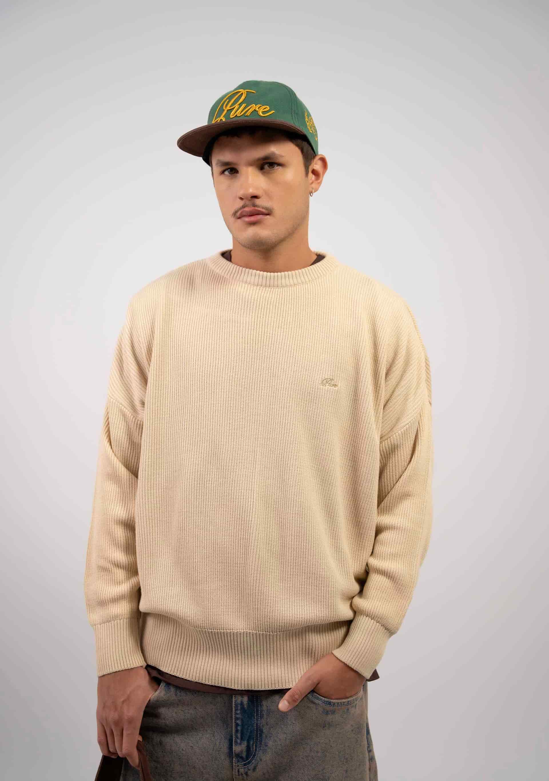 Monclair Taupe knit - miniatura 1