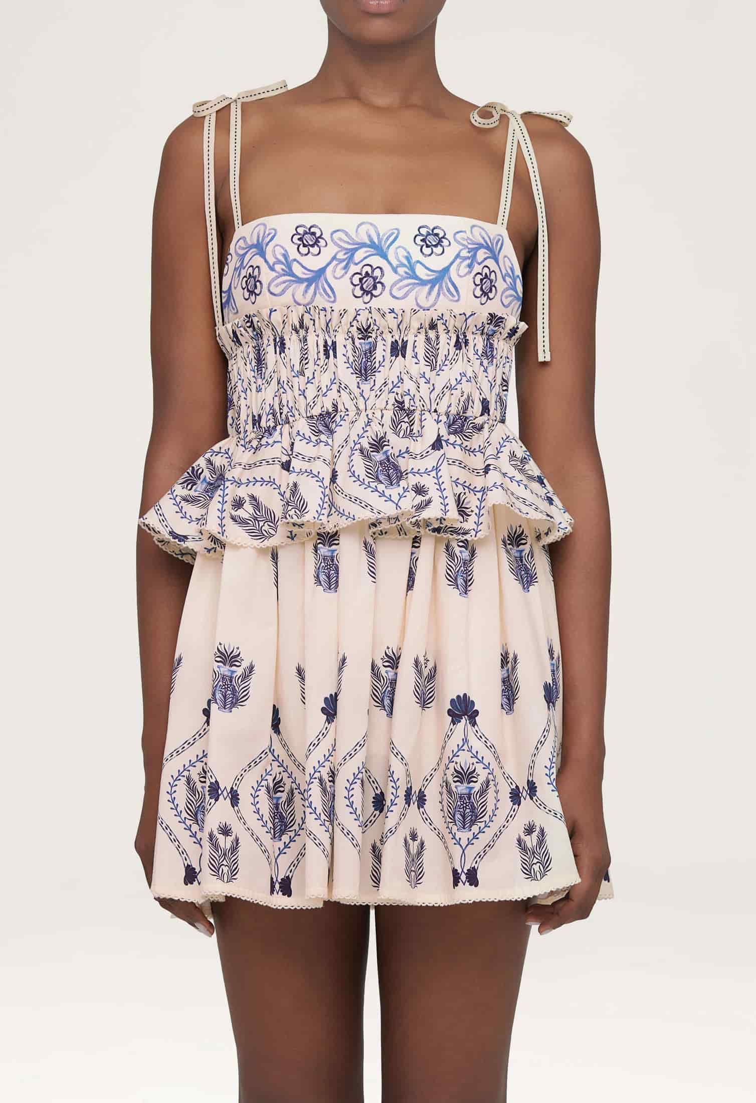 Salvador Jarron Mini Dress - miniatura 3