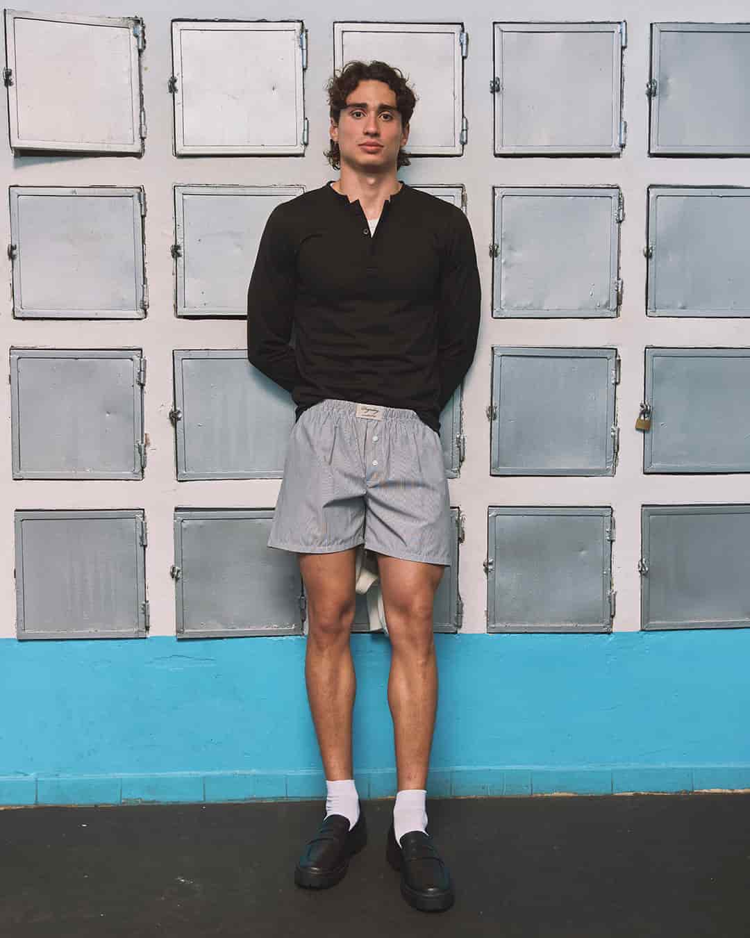 Pack Poolside Boxer X2 Azul / Gris - miniatura 4