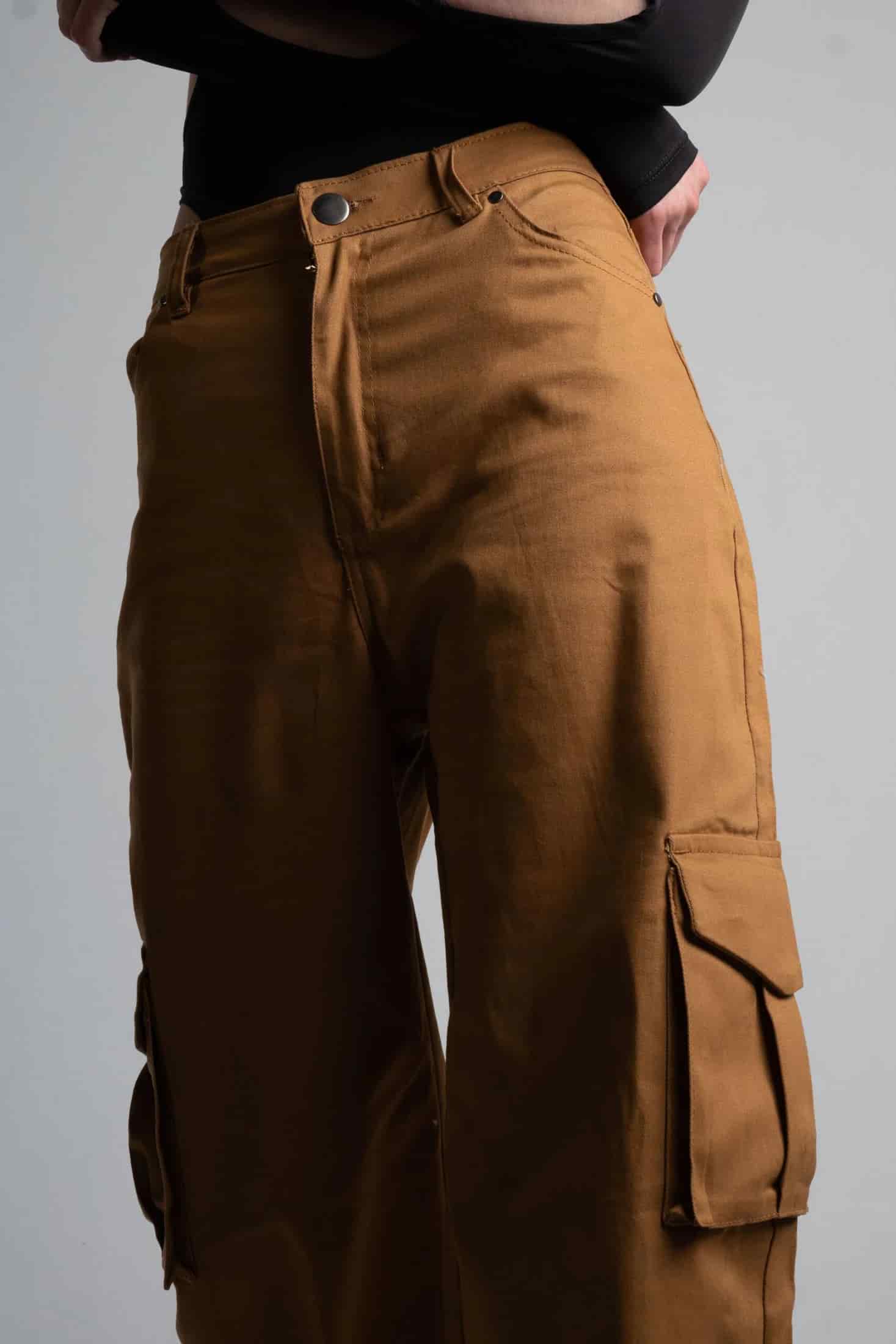 Pantalón Cargo Camel - miniatura 3