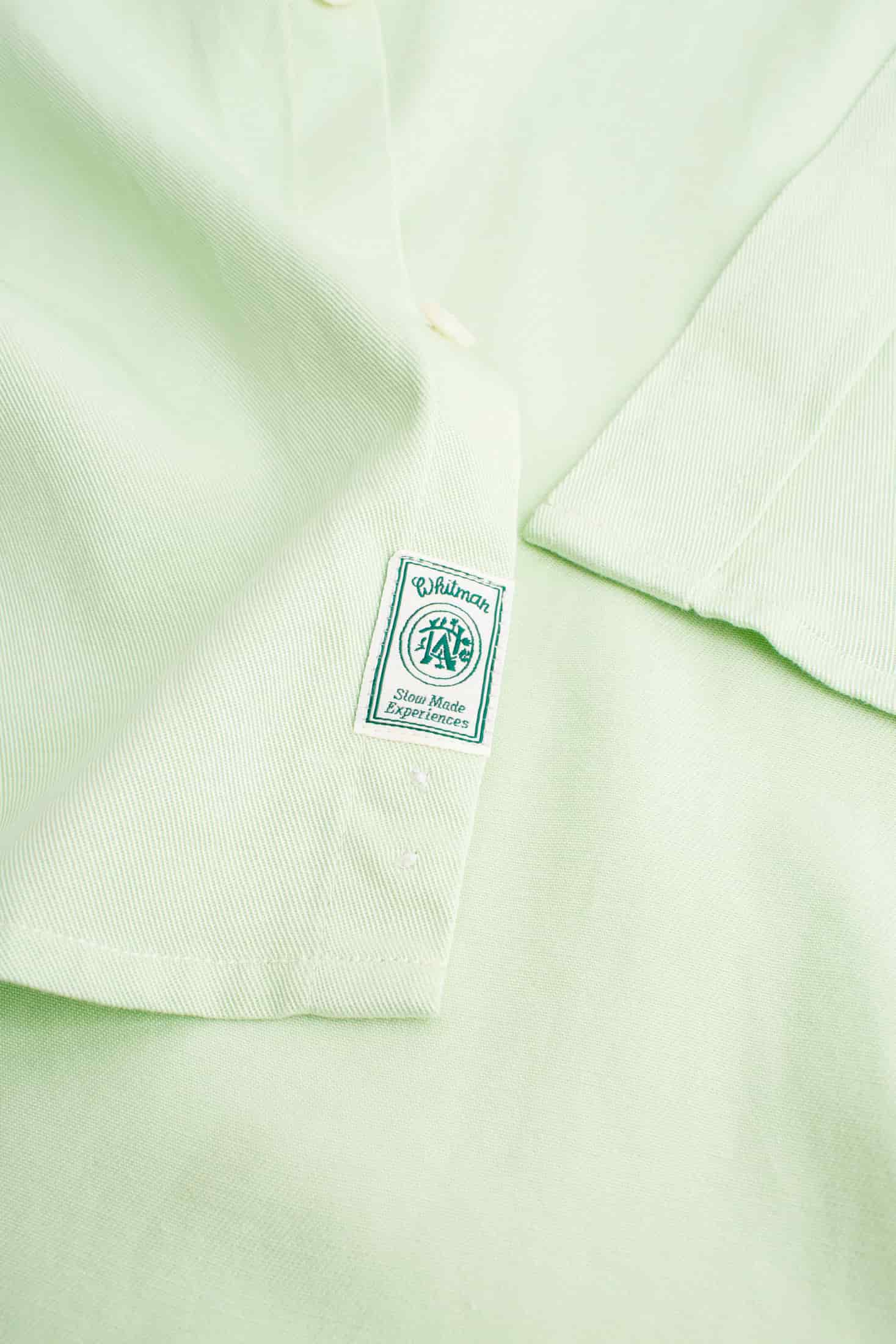 Camisa H CF Hamilton Tencel Verde Claro - miniatura 4