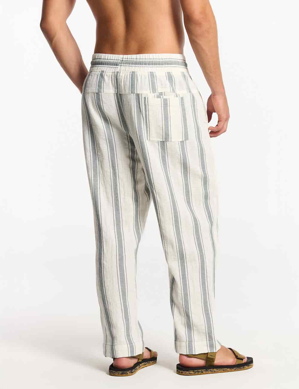 Pantalón Chino  Sealine crudo + verde Hombre - miniatura 2
