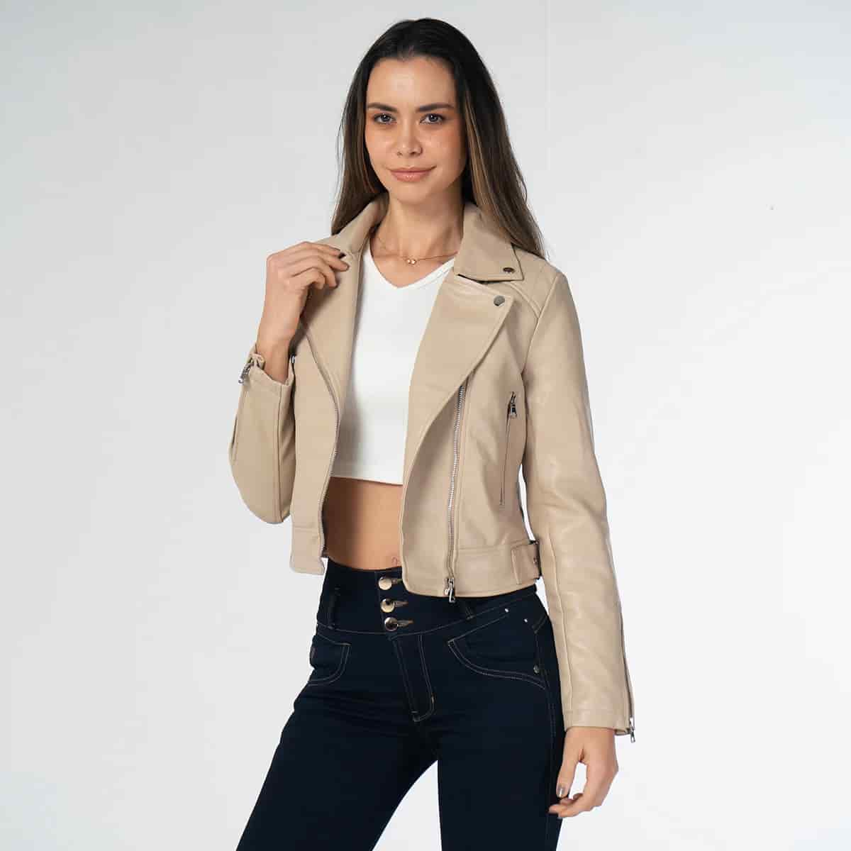 Chaqueta Sintetica Biker Carlota - miniatura 4